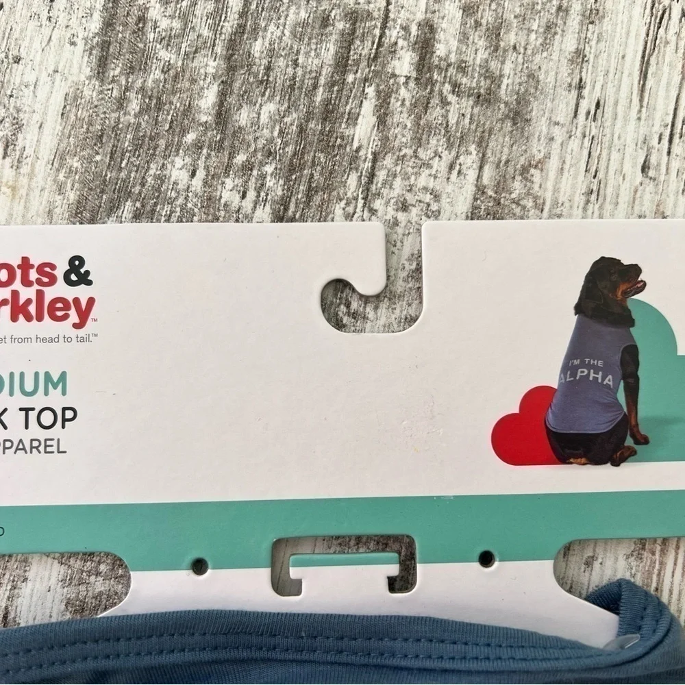 ‘i'm the alpha' graphic dog tank top  Boots & barkley